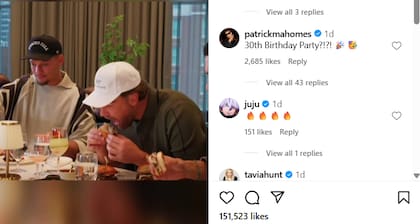 Patrick Mahomes cumplirá 30 años (Captura de pantalla @1587prime)