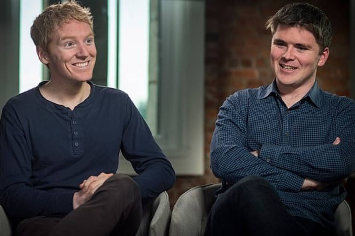 Patrick y John crearon en 2010 la compañía Stripe, para hacer pagos online que el año pasado, a causa de la cuarentena por la pandemia, multiplicó sus ganancias