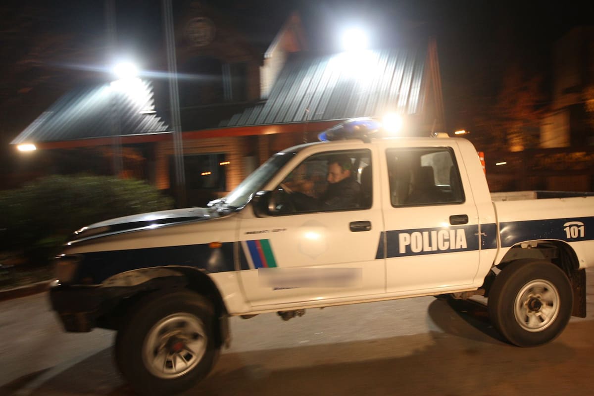 Patrullero de la provincia de Buenos Aires.