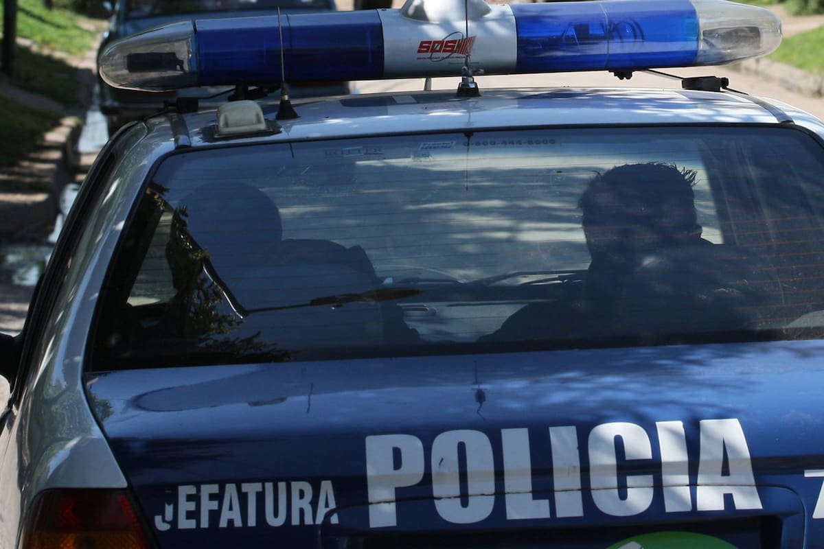 Patrullero de la provincia de Buenos Aires.