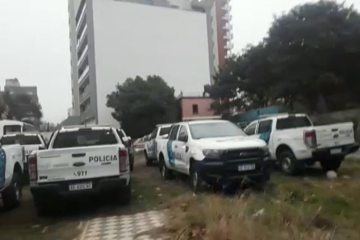 Patrulleros "guardados" en el Comando de Patrullas Norte de La Matanza