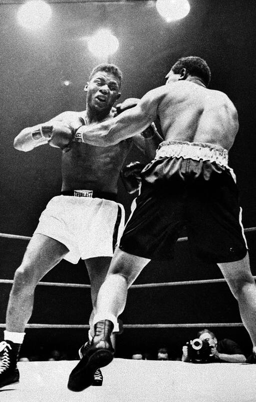 Patterson en pleno combate
