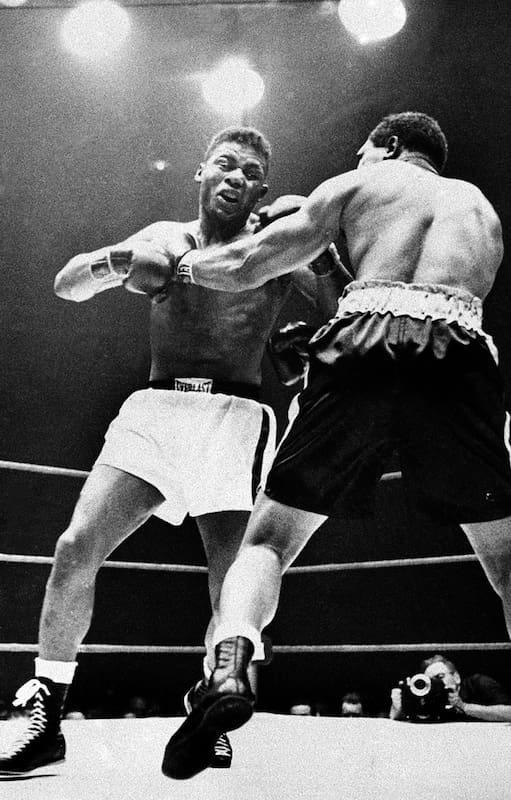 Patterson en pleno combate