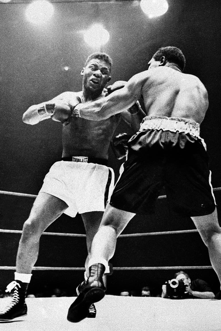 Patterson en pleno combate