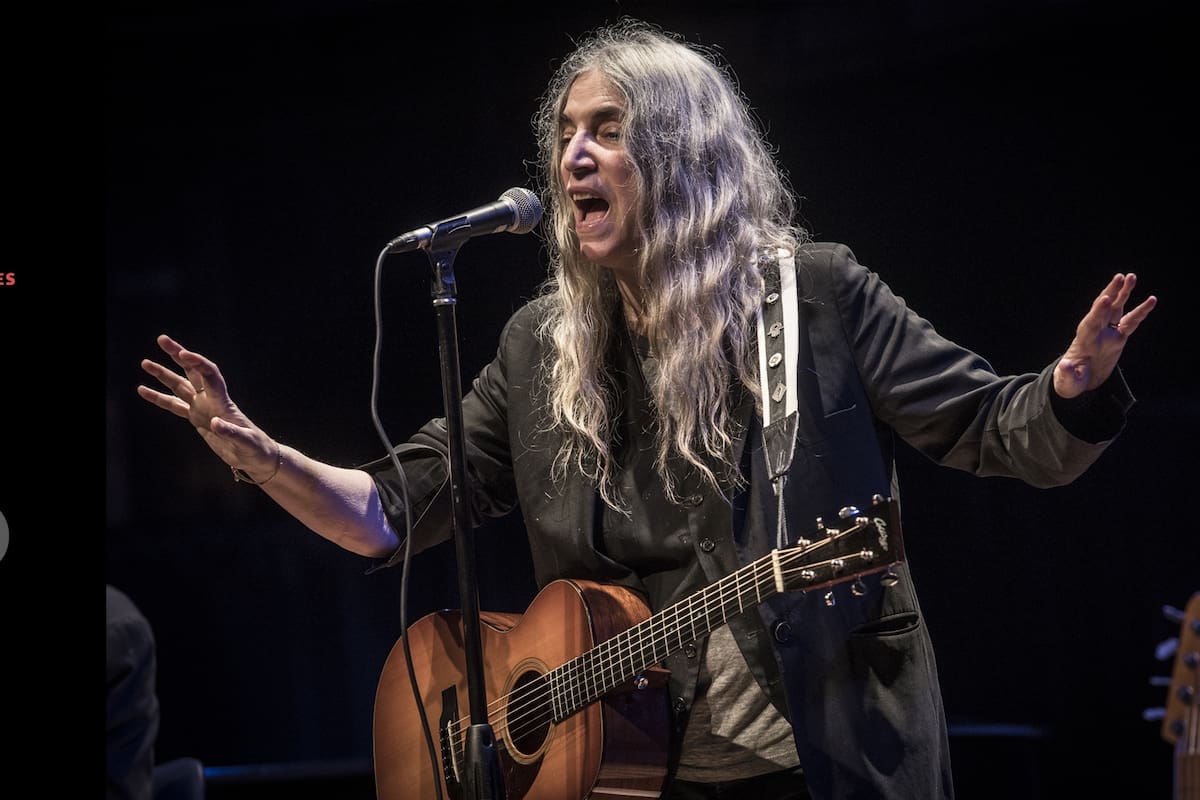 Patti Smith en el Centro Cultural Kirchner