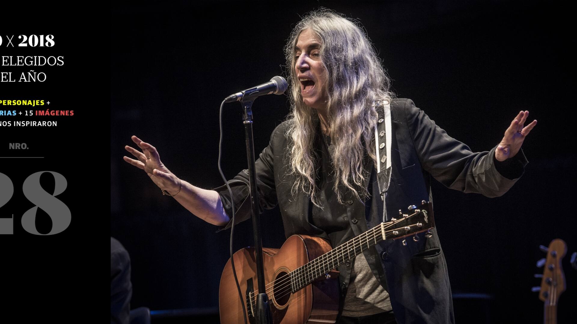 Patti Smith en el Centro Cultural Kirchner
