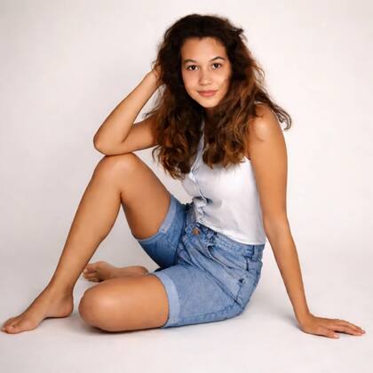 Paty tuvo una breve carrera como modelo - CORTESÍA DEL ARCHIVO FAMILIAR WALSS-BASS