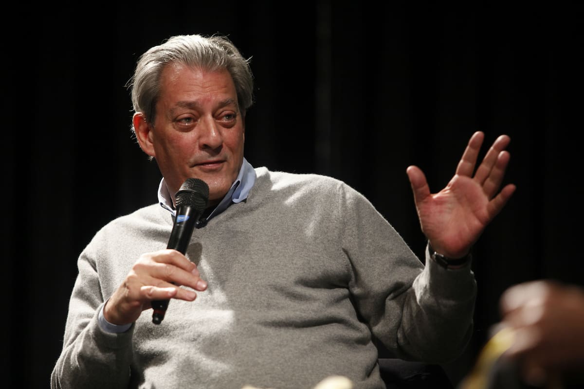 Paul Auster brindó una entrevista en el Malba