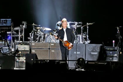 Paul McCartney en el Campo Argentino de Polo