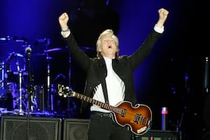 Paul McCartney en el Campo de Polo