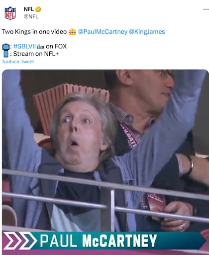 Paul McCartney en el Super Bowl