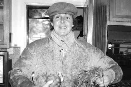 Paul McCartney en una imagen de los 70, en sus primeros años luego de la separación de The Beatles