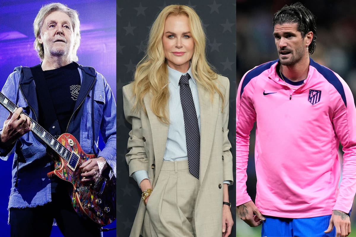 Paul McCartney, Nicole Kidman y Rodrigo de Paul son algunos de los famosos de Géminis más reconocidos