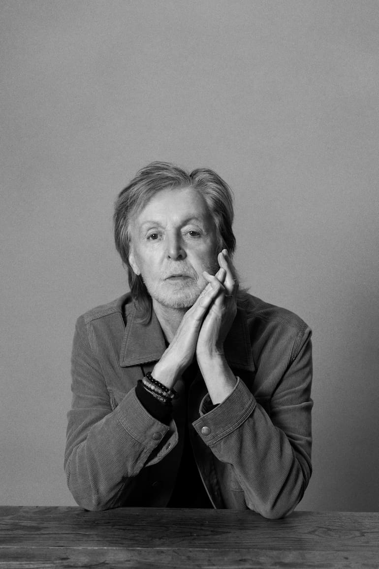 Paul McCartney retratado por su hija Mary