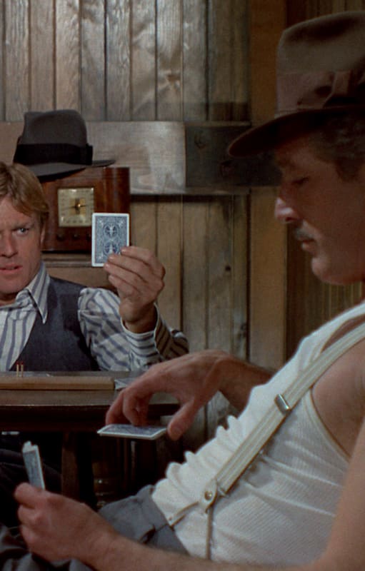 Paul Newman y Robert Redford, artífices de la gran estafa en El golpe, una película ganadora en todo sentido