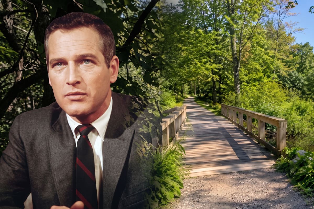 Paul Newman y su esposa, Joanne Woodward, vivían en el terreno desde 1961