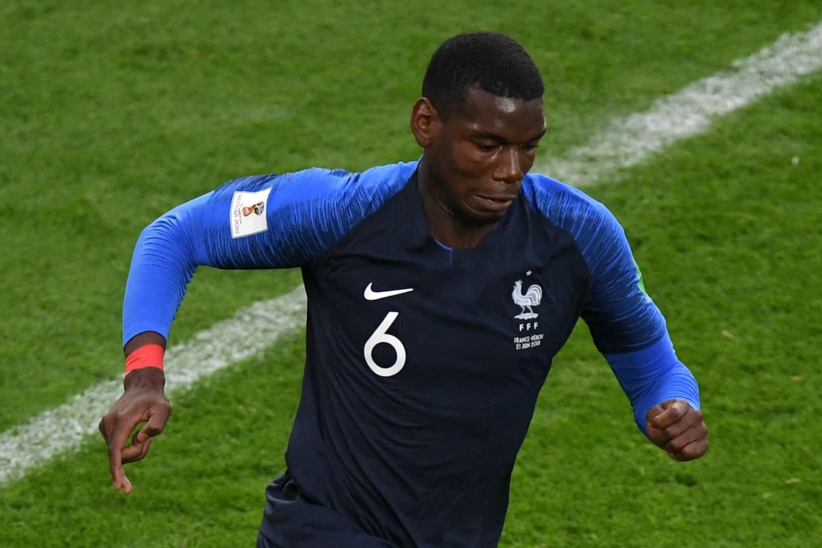 Paul Pogba, figura del seleccionado francés finalista y de Manchester United