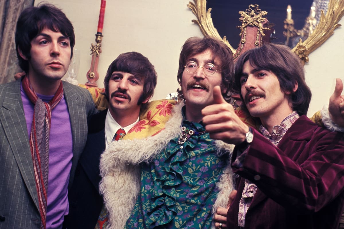 Paul, Ringo, John y George en 1967; este jueves se lanzó una nueva canción de The Beatles, "Now and Then"