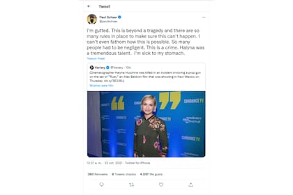Paul Scheer apuntó contra los responsables del accidente