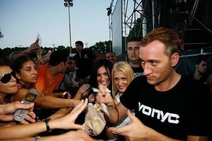Paul Van Dyk fue uno de los destacados músicos que tuvieron su paso por Pachá