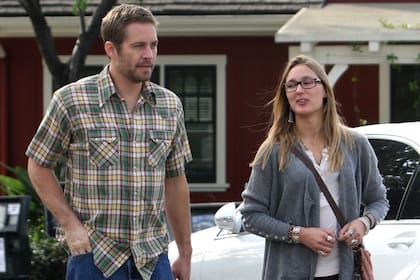 Paul Walker con su última pareja, la joven Jasmine Pilchard Gosnell