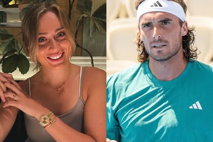 Paula Badosa hizo oficial la ruptura de la relación con el griego Stefanos Tsitsipas (Foto: Instagram/@paulabadosa @stefanostsitsipas98)