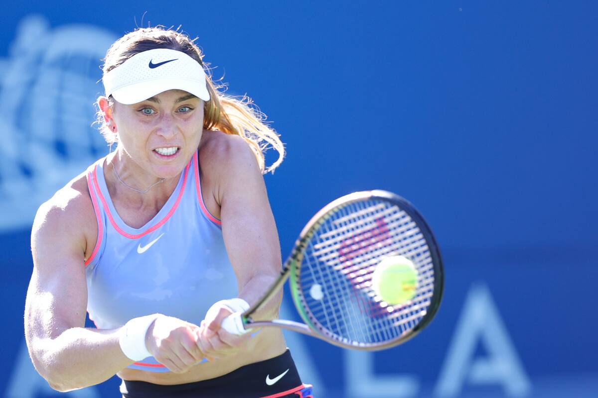 Paula Badosa quedó expuesta tras una entrevista que birndó antes del duelo con de Elizabeth Mandlik en el marco del torneo de San José, en California. (Foto de Carmen Mandato/Getty Images)