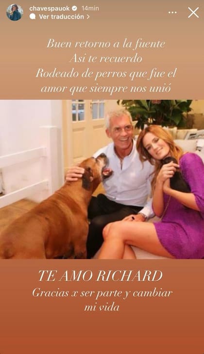 Paula Chaves despidió a Ricardo Piñeiro