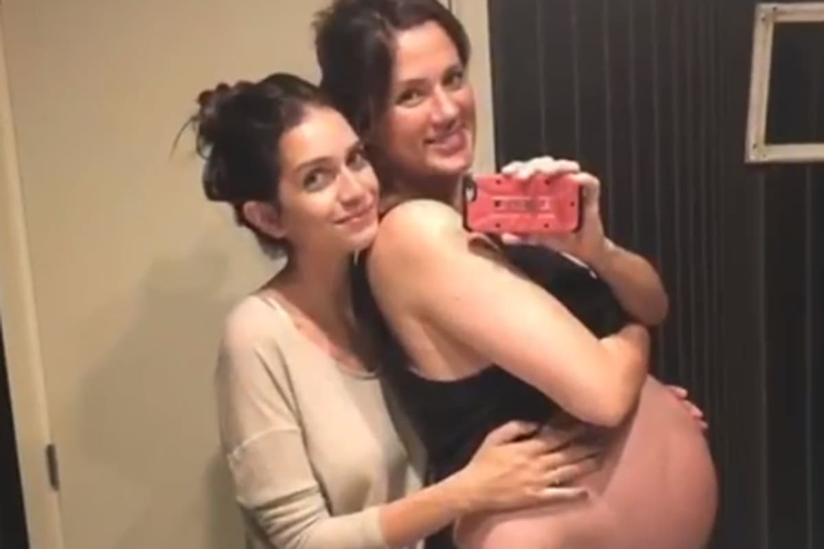 Paula Chaves le pidió a su amiga, Zaira Nara, que sea la madrina de su beba en camino