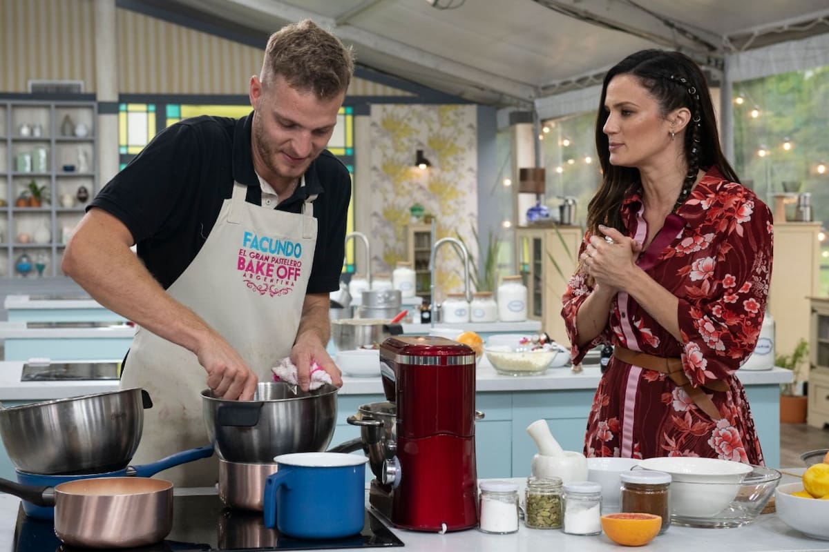 Paula Chaves tuvo un tierno gesto en pleno final de Bake Off Argentina