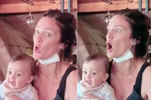 Paula Chaves tuvo una sincera reacción ante la pregunta de una mujer en un restaurante