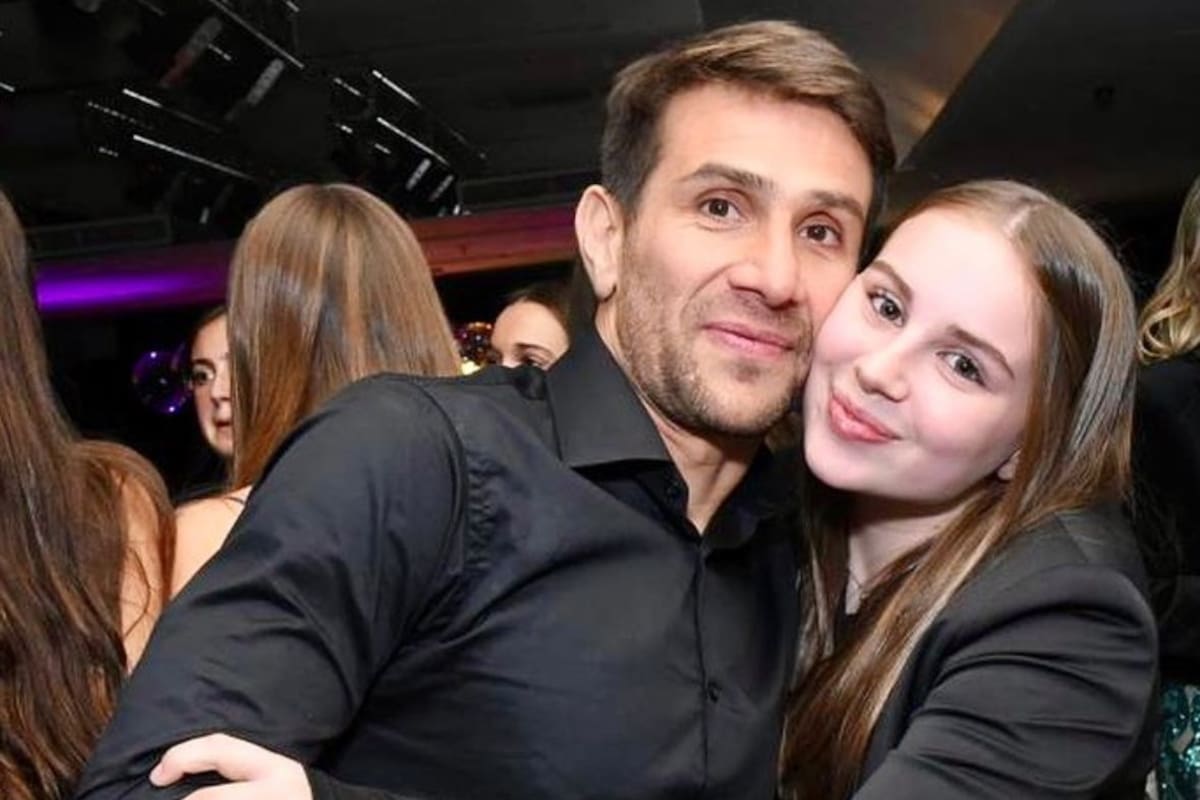 Paula es la única hija del exjugador