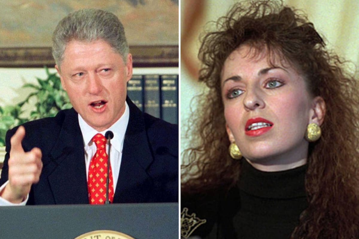 Paula Jones, que trabajaba como empleada estatal en Arkansas, asegura que Bill Clinton, entonces gobernador de ese estado, la acosó sexualmente en un hotel de la ciudad de Little Rock, en mayo de 1991