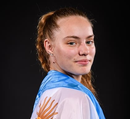 Paula López González obtuvo recientemente la ciudadanía argentina y juega el Mundial U17