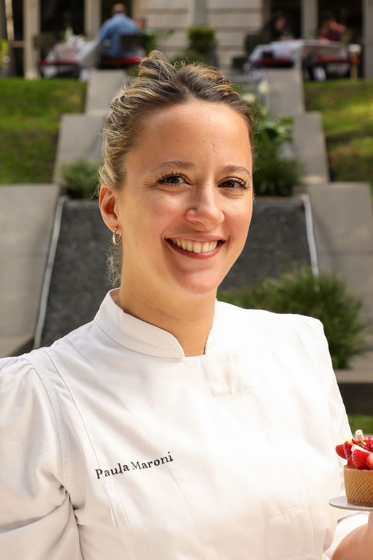Paula Maroni es la Chef Pastelera del hotel Duahu