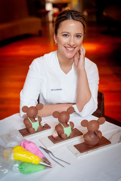 Paula Maroni y su equipo de pastelería están a cargo de la propuesta