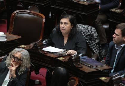 Paula Oliveto participó del homenaje al Papa Francisco en el Congreso