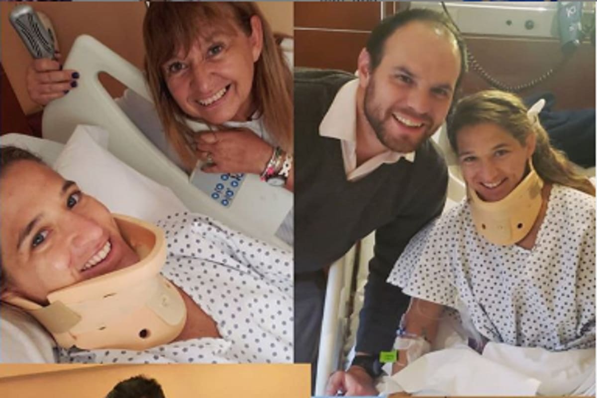 Paula Pareto subió un collage de imágenes tras su exitosa operación