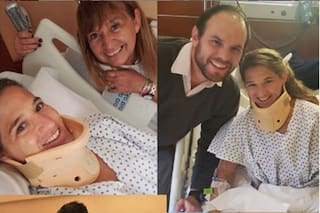 Volver a empezar: Paula Pareto fue operada de una hernia y ya piensa en Tokio