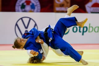 Judo. Pareto volvió a combatir tras 14 meses y conquistó una medalla plateada