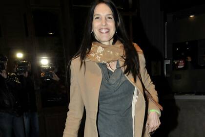 Paula Robles combatió el frío para ir a ver a Lelé