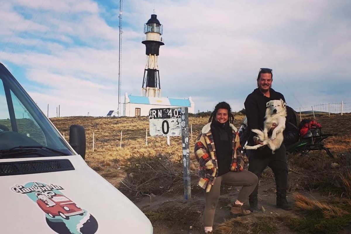 Paula Salado y Martín Patiño viven en su furgón y quieren recorrer América Latina: "El plan es que no hay plan"
