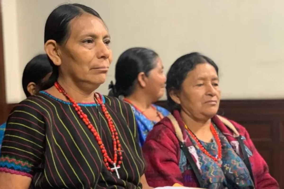 Paulina Ixtapá, una de las 36 mujeres achí de Rabinal