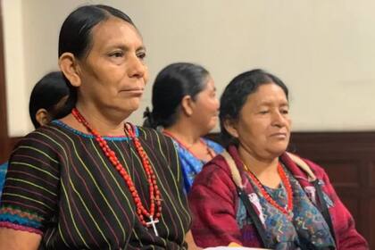 Paulina Ixtapá, una de las 36 mujeres achí de Rabinal