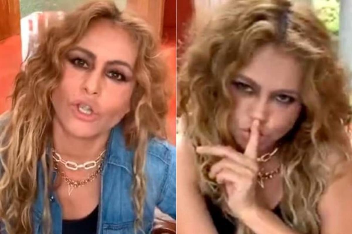 Paulina Rubio despertó polémica tras su actuación en un directo de Instagram