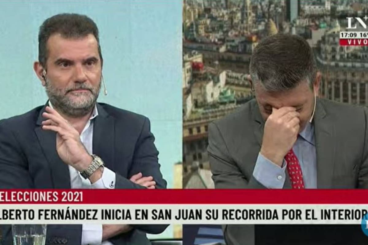 Paulino rodrigues y Pablo Rossi se quedaron en silencio luego de escuchar al presidente Alberto Fernández compararse con Sarmiento en un discurso en San Juan