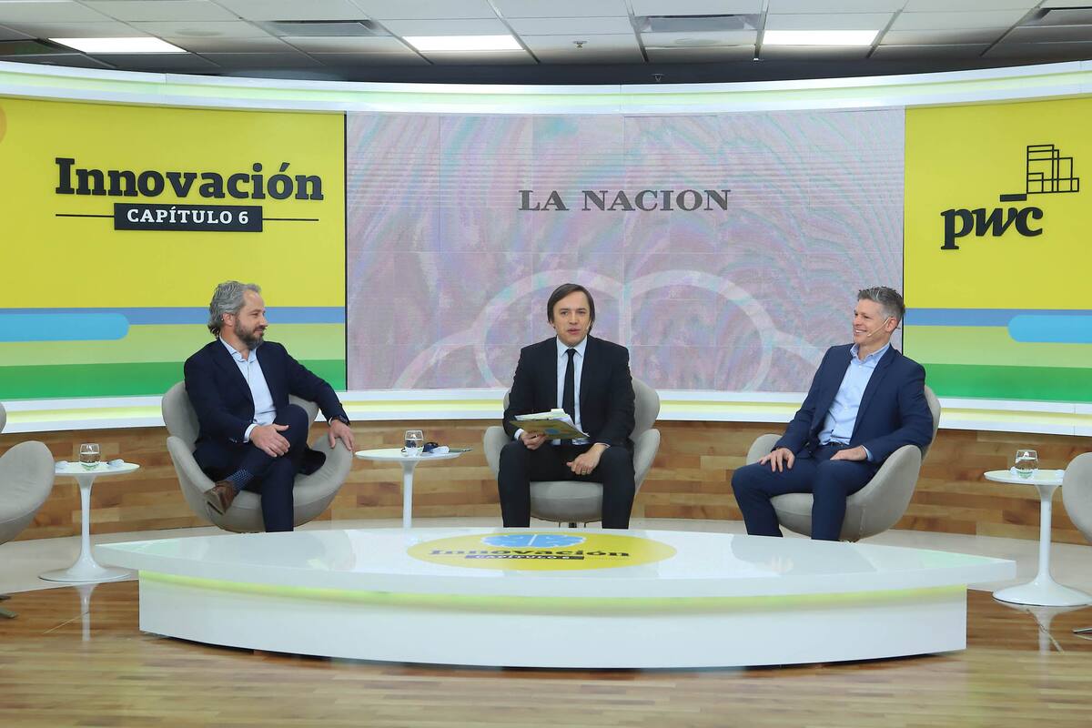 Paulo Caratti (PwC Argentina), José Del Rio (LA NACION) y Ariel Fleichman (Strategy)