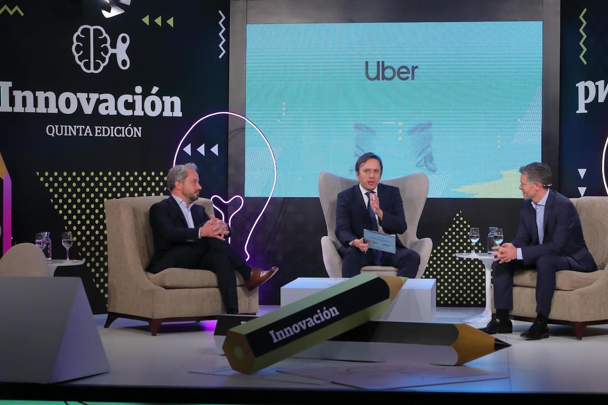 Paulo Caratti (PwC Argentina), José Del Rio (LA NACION) y Ariel Fleichman (Strategy)