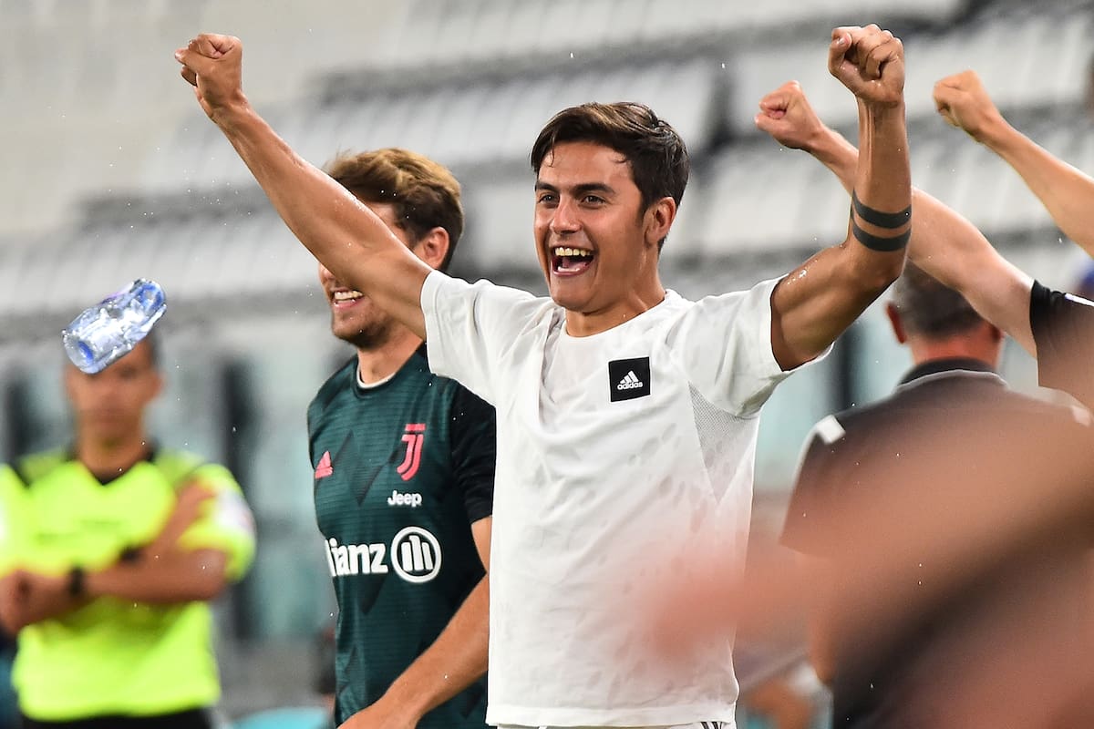 Paulo Dybala consiguió por quinta vez consecutiva la Serie A con Juventus