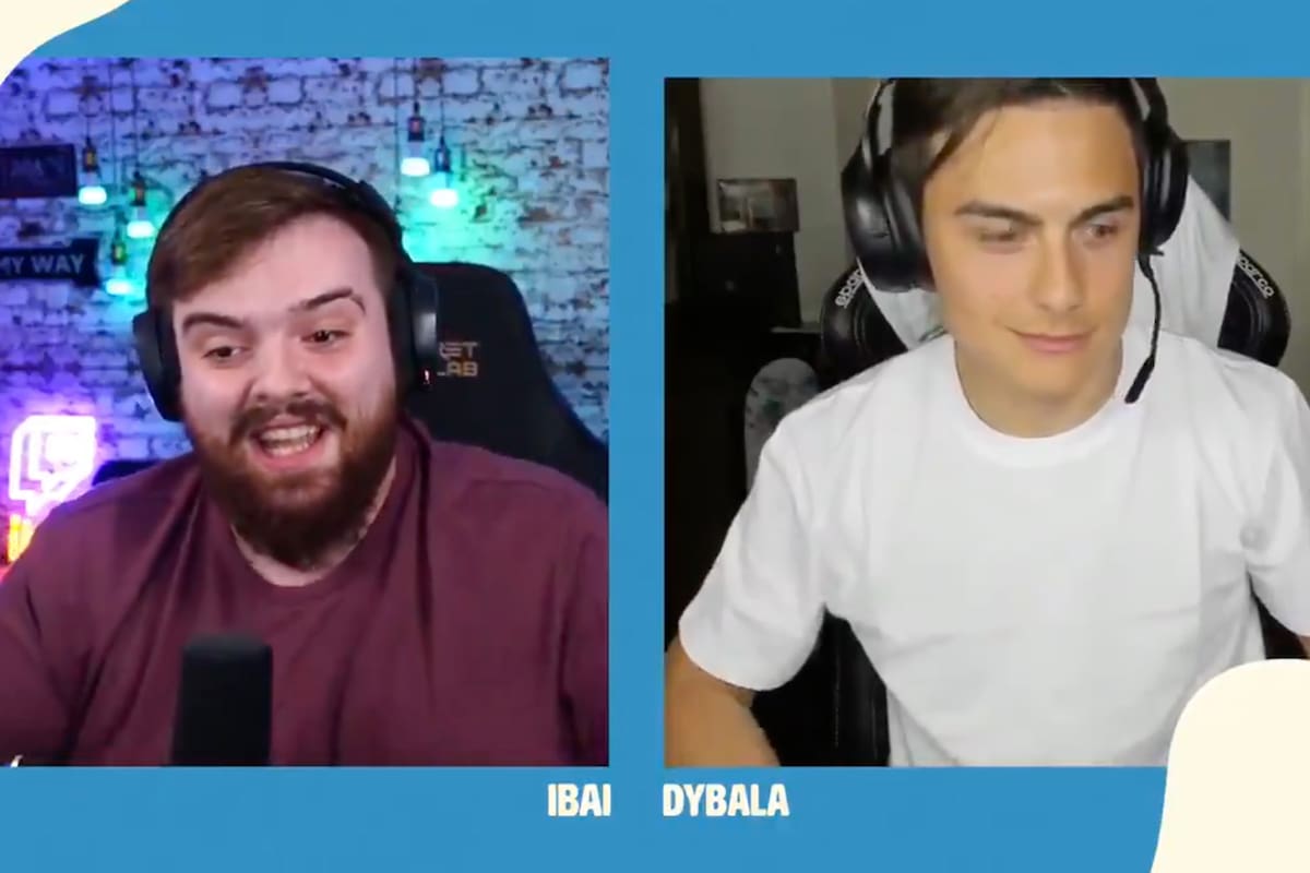 Paulo Dybala hizo una entrevista en vivo con Ibai Llanos, un conocido streamer español, y contó la divertida anécdota con los jugadores chilenos en la Copa América.